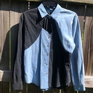 Vintage denim button down